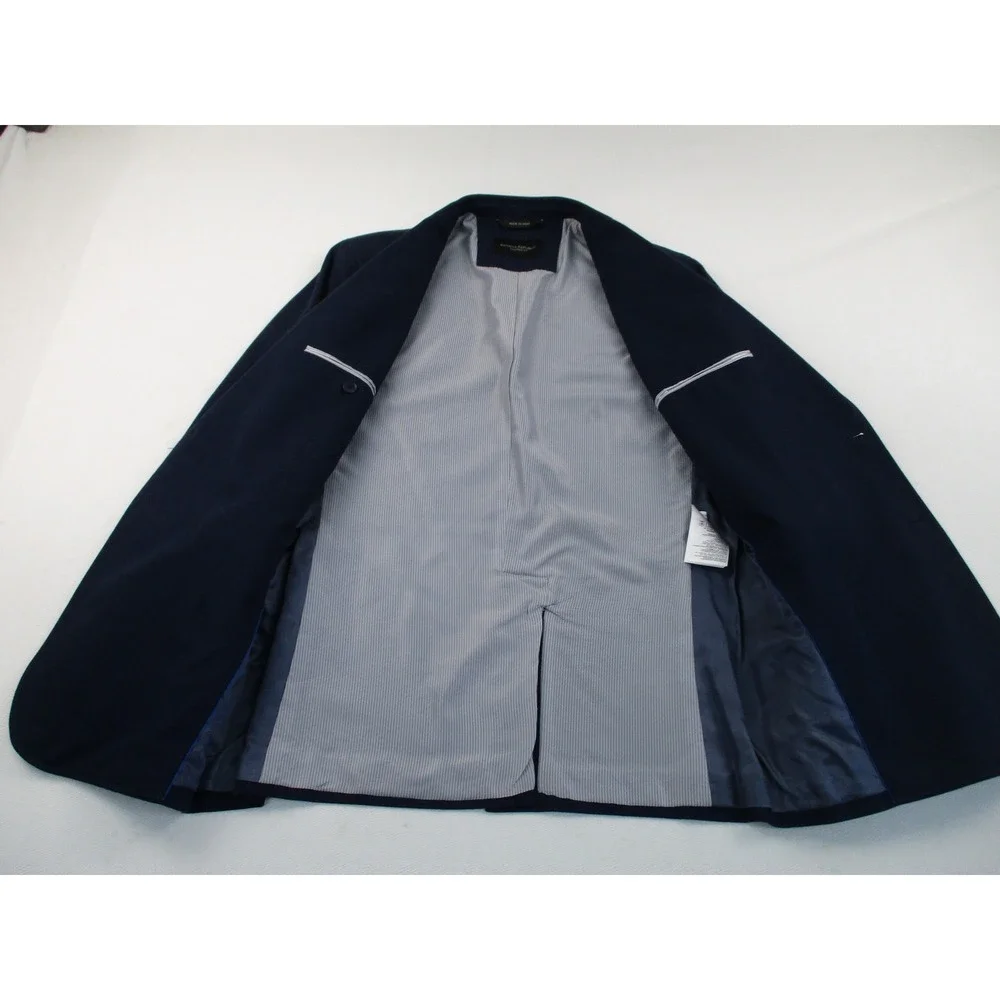 Banana Republic Blazer Mens 42R Navy Blue Tailored Fit 2-Button Sport Coat